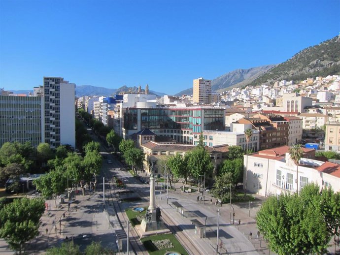 Vista de la ciudad de Jaén