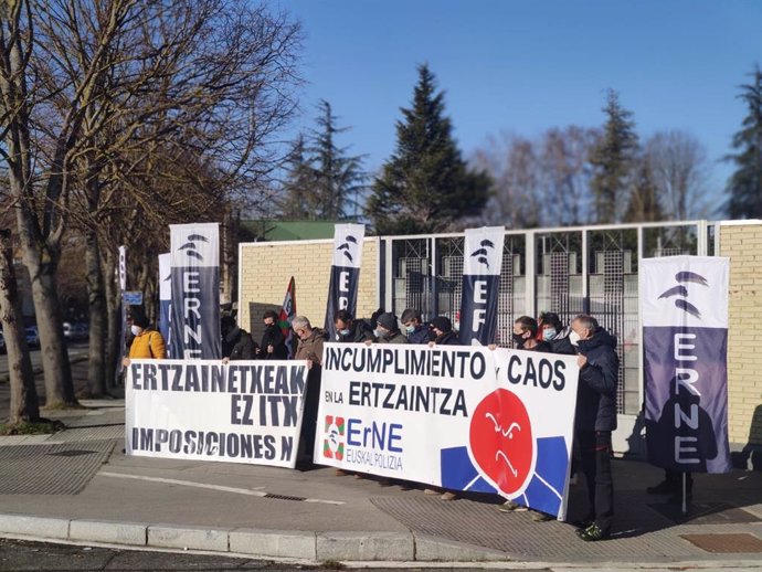 Concentración de ErNE en Vitoria