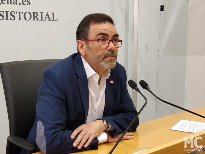 El que fuera alcalde de Cartagena y ahora secretario general de MC en la ciudad portuaria y portavoz del Grupo municipal, José López