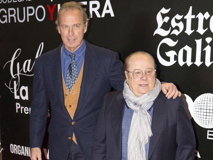 Bertín Osborne y uno de sus mejores amigos, Arévalo, en una imagen de archivo