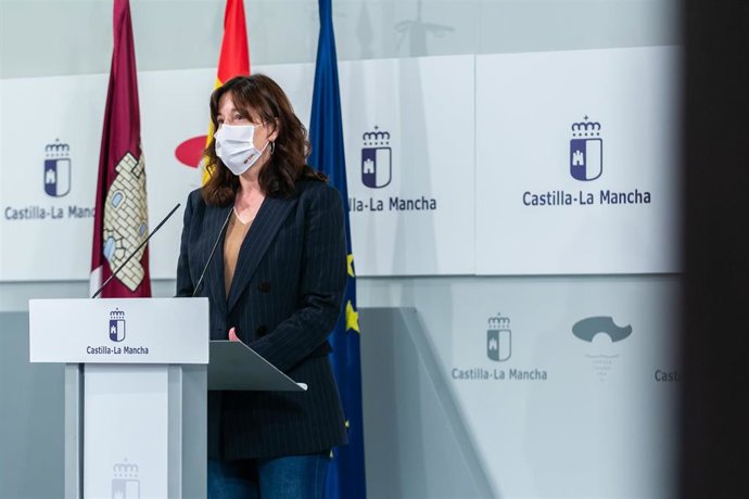 La consejera portavoz Blanca Fernández