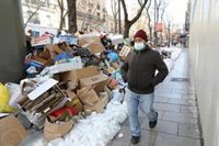 La recogida de basuras en Madrid "normalizada", todas las líneas EMT funcionan y hay 6.000 calles accesibles al tráfico