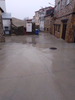 Concluyen las obras de saneamiento y pavimentación realizadas en Piornal a través del Plan Activa de la Diputación de Cáceres