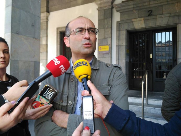 El secretario de CCOO Industria de Asturias, Damián Manzano.