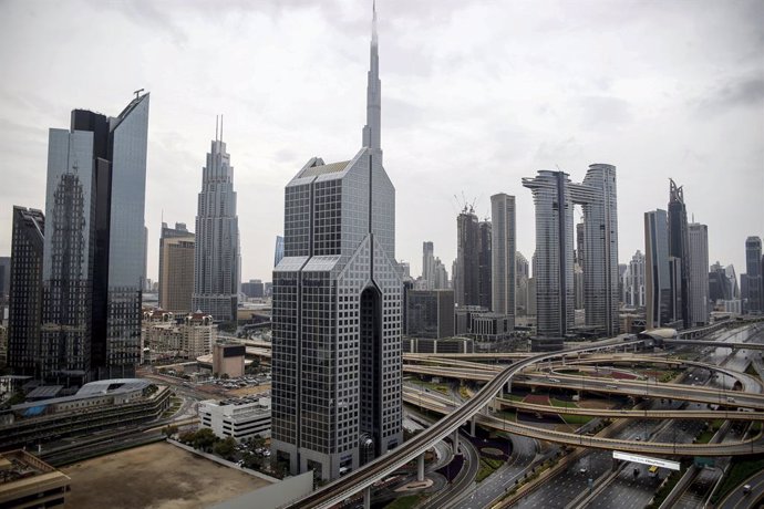 La ciudad de Dubái, en Emiratos Árabes Unidos (EAU), durante la pandemia de coronavirus