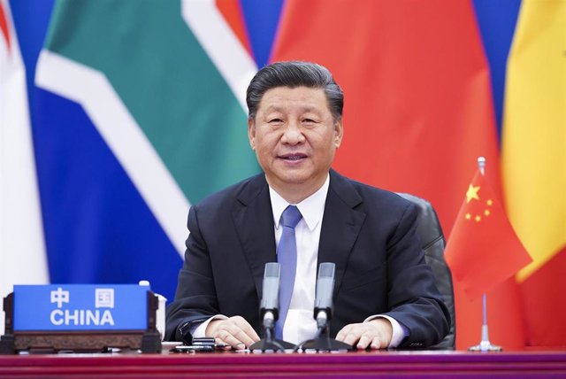 El presidente chino, Xi Jinping, durante una cumbre entre China y África