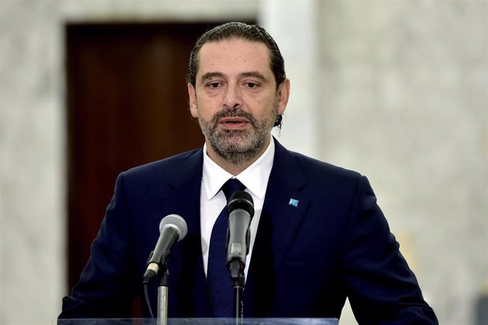 El primer ministro encargado de Líbano, Saad Hariri