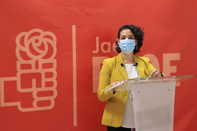 La vicesecretaria general del PSOE de la ciudad de Jaén, Mercedes Gámez.
