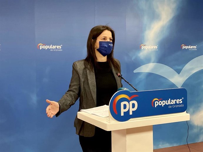 La portavoz del PP de Granada, Ana Vanesa García.