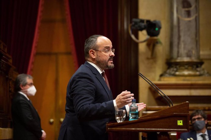 El líder del PP catalán, Alejandro Fernández