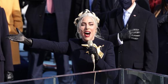 9. VÍDEO: Así fue la actuación de Lady Gaga y Jennifer López en la investidura de Joe Biden