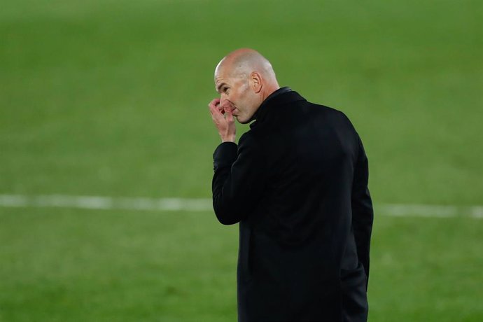 Zinédine Zidane, técnico del Real Madrid