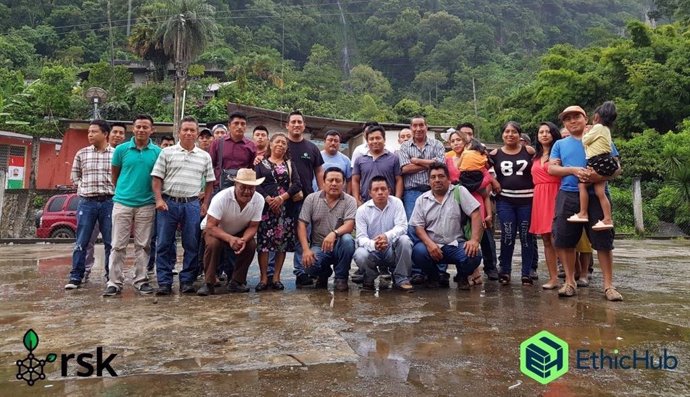 Comunidad de agricultores en Mexico