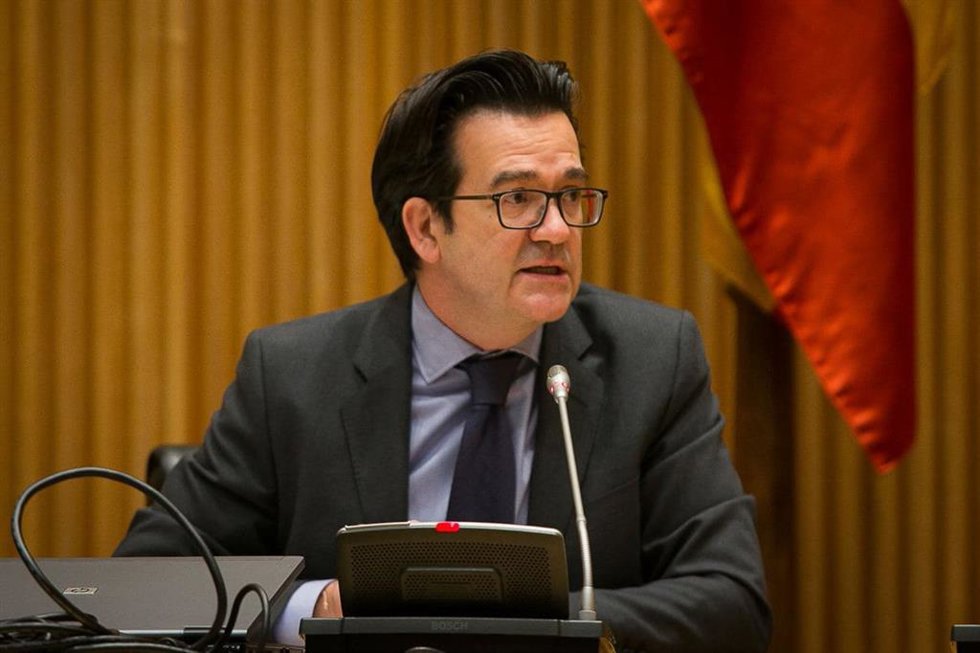 El director general de la Asociación de Empresas de Supermercados, Ignacio García, comparece ante la Comisión de Agricultura del Congreso