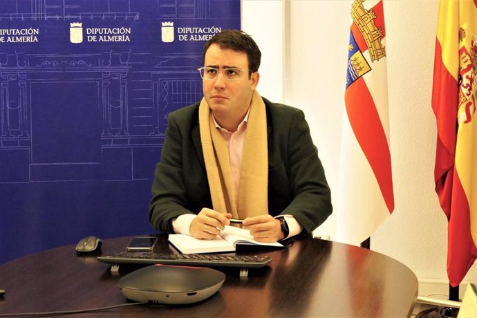 Fernando Giménez en la reunión telemática