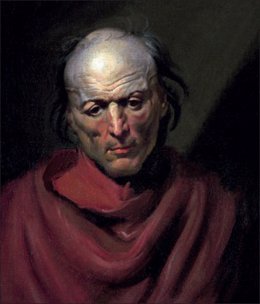 El cuadro 'Retrato de un hombre. Homo melancholicus', aytribuido a Gericault