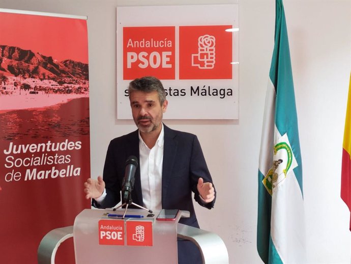 El portavoz del PSOE en la Diputación de Málaga, José Bernal