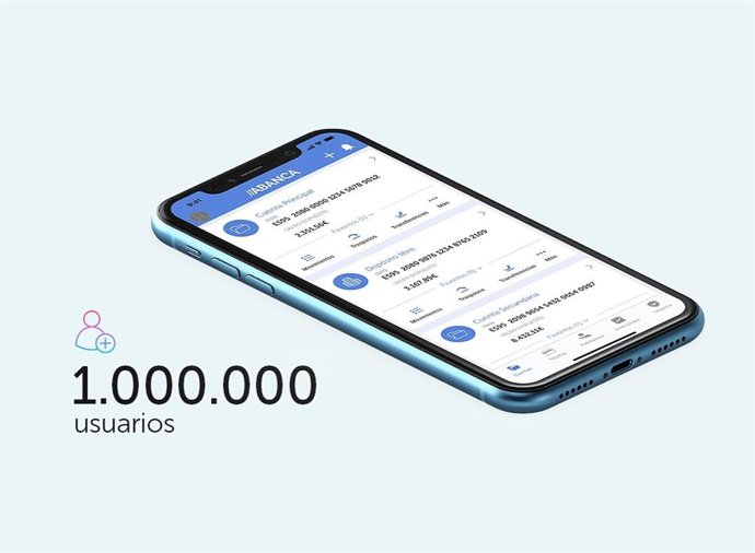 Banca móvil de Abanca. App móvil.
