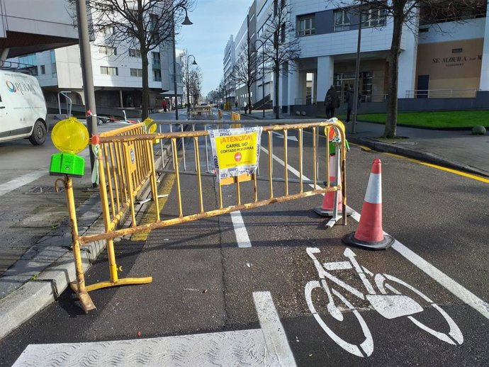 Carril bici de Mariano Pola