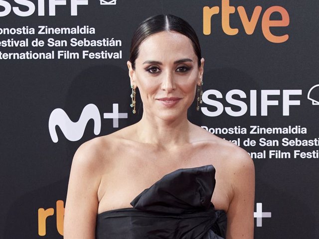 Tamara Falco attends 'Oso' premiere during the 68th San Sebastian International Film Festival at the Kursaal Palace on September 25, 2020 in San Sebastian, Spain.