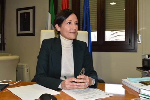 La delegada de la Junta en Jaén, Maribel Lozano