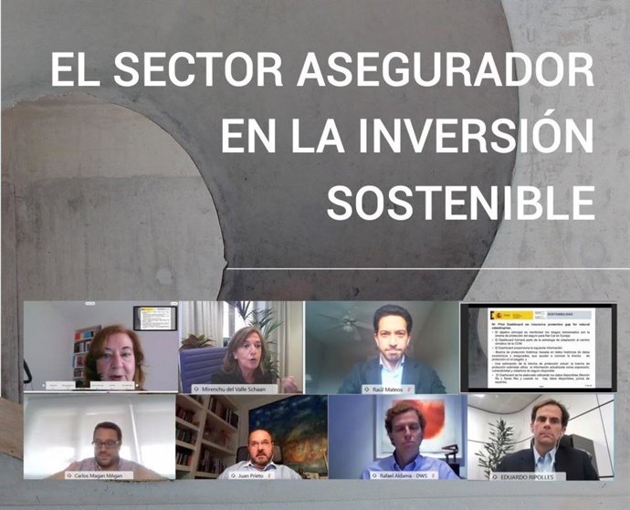 Encuentro sobre el sector asegurador en la inversión sostenible.