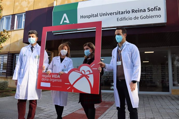 El Hospital Reina Sofía presenta el balance de donación de órganos y trasplantes durante 2020.