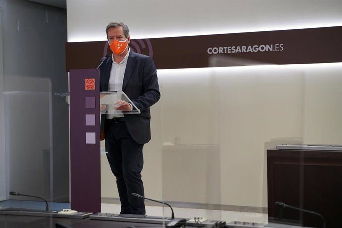 Daniel Pérez Calvo en su comparencia de hoy