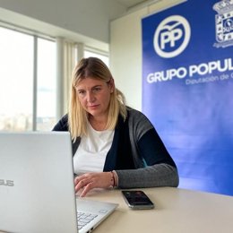 La portavoz del PP en la Diputación de Granada, Inmaculada Hernández