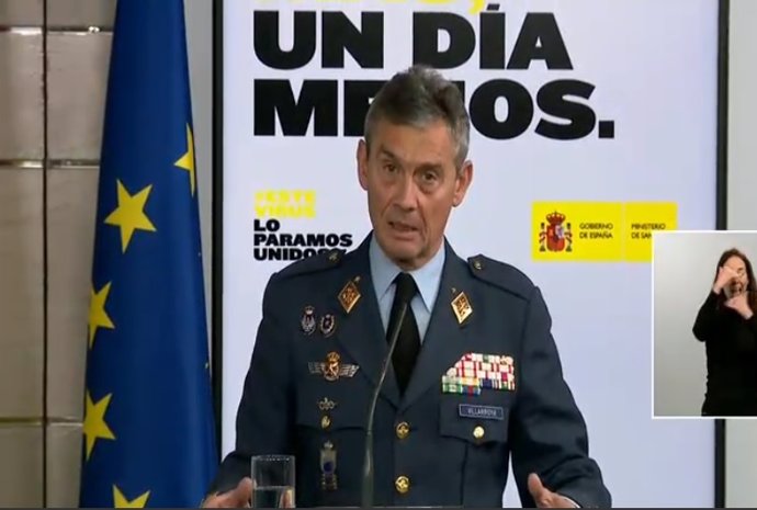 Rueda de prensa del JEMAD, general Miguel Villarroya