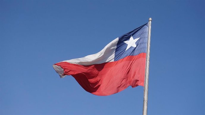 Bandera de Chile.