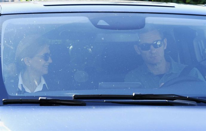 Iñaki Urdangarin regresa a Brieva al lado de la Infanta Cristina