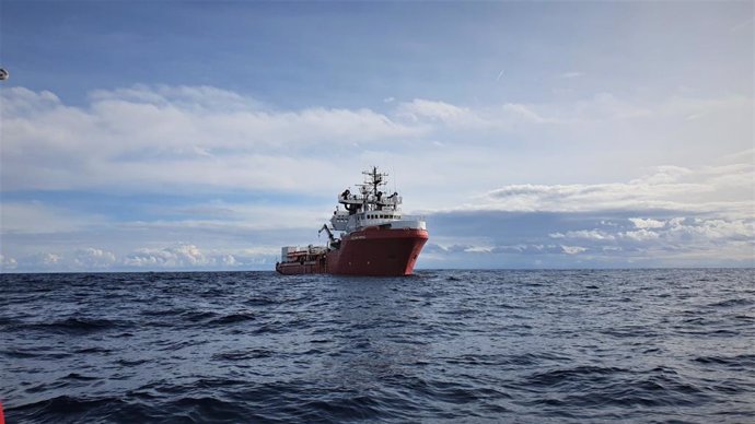 El barco de rescate 'Ocean Viking'