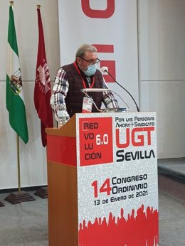 Juan Bautista Ginés, reelegido secretario general de UGT Sevilla