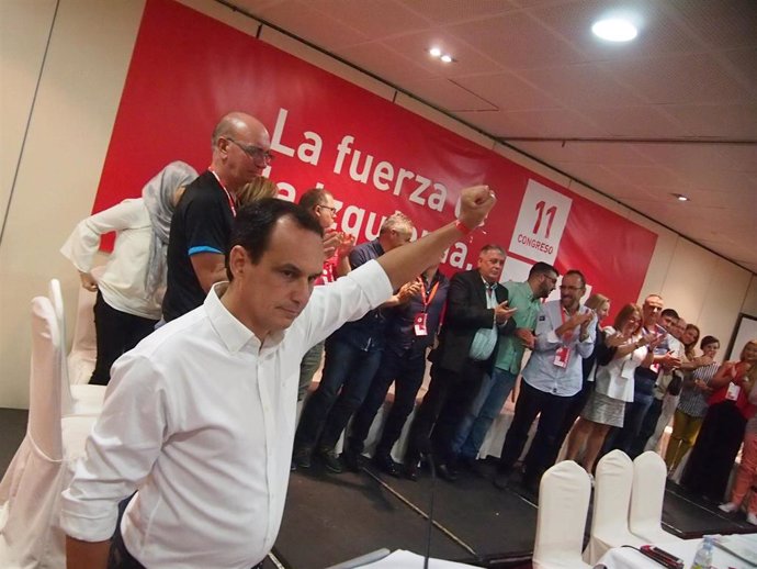El secretario general del PSOE de Ceuta, Manuel Hernández