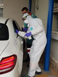 La Junta de Andalucía incorpora este lunes un nuevo punto de muestreo autocovid en Rota (Cádiz)