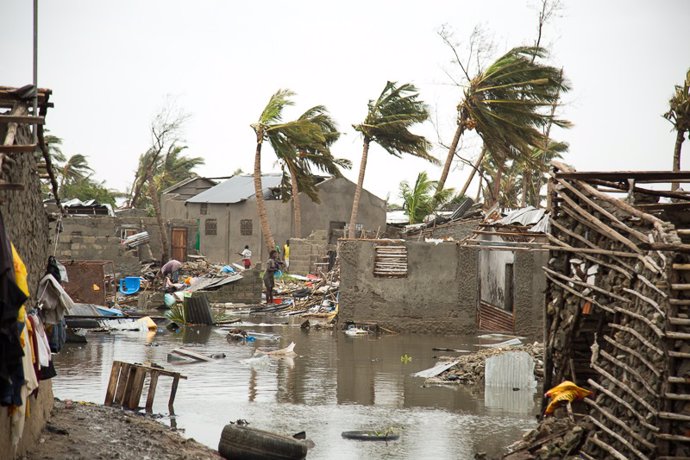Daños causados por el paso del ciclón 'Idai' por Mozambique