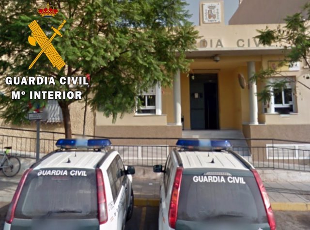 Efectivos de la Guardia Civil en la provincia de Almería