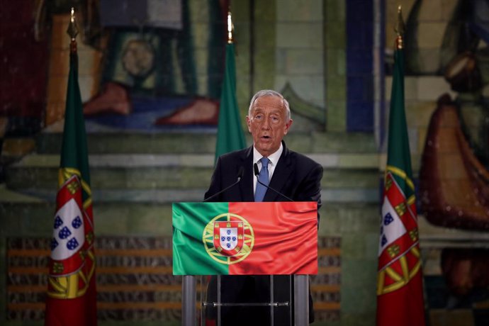 25 January 2021, Portugal, Lisbon: Portuguese President Marcelo Rebelo de Sousa speaks during a press conference after winning the Presidential Election. Photo: Pedro Fiuza/ZUMA Wire/dpa