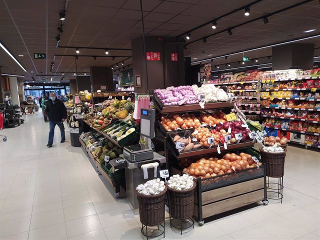 Lineal de un supermercado 