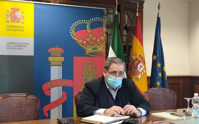 El subdelegado del Gobierno en Málaga, Teófilo Ruiz Municio.