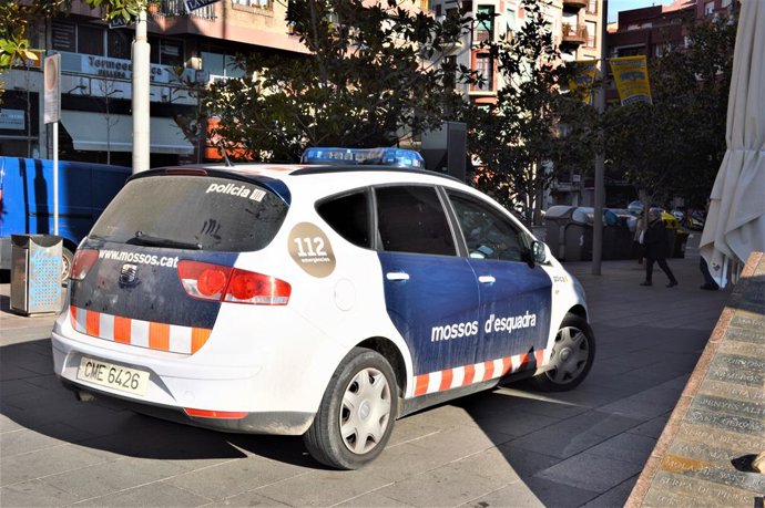 Un cotxe dels Mossos d'Esquadra