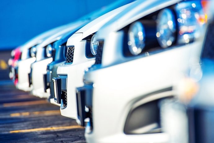 Coches aparcados. 