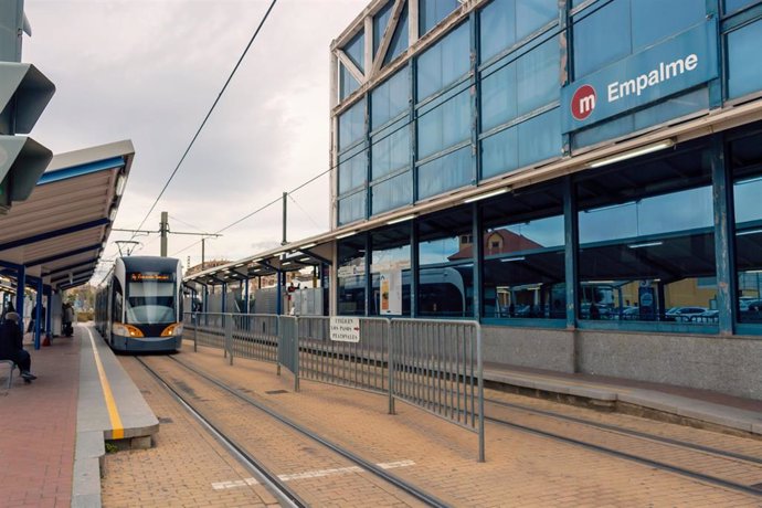 Estación de Metrovalencia de Empalme, en Burjassot