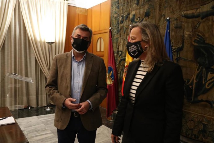 Isabel Albás y Miguel Ángel Torrico.