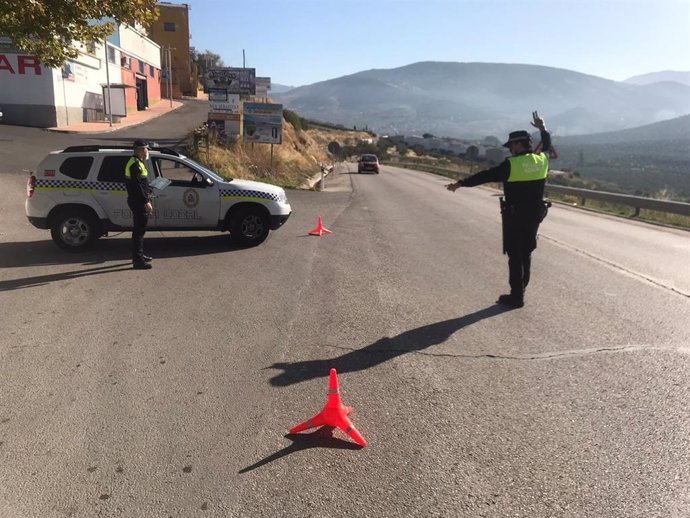 Control de la Policía Local de Jaén