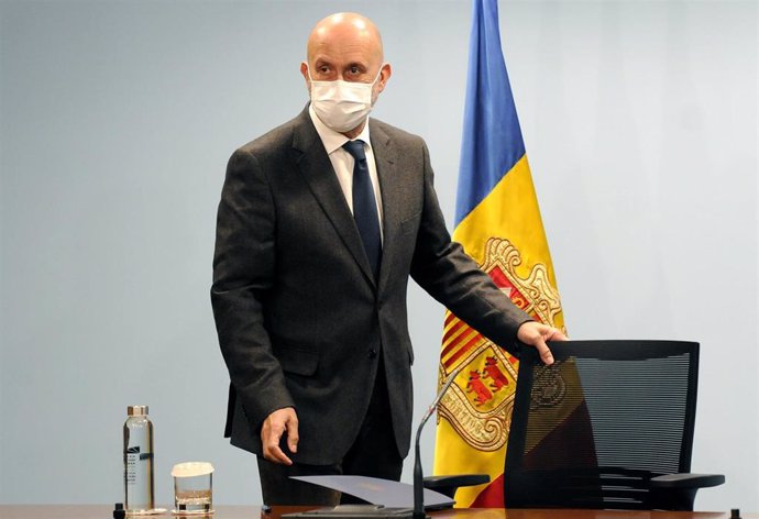 El Ministro De Salud Andorrano, Joan Martínez Benazet