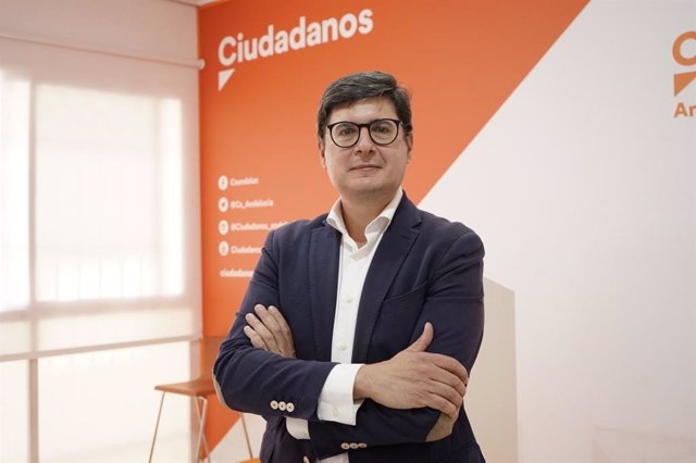 El coordinador de Ciudadanos en la provincia de Sevilla, Álvaro Pimentel.