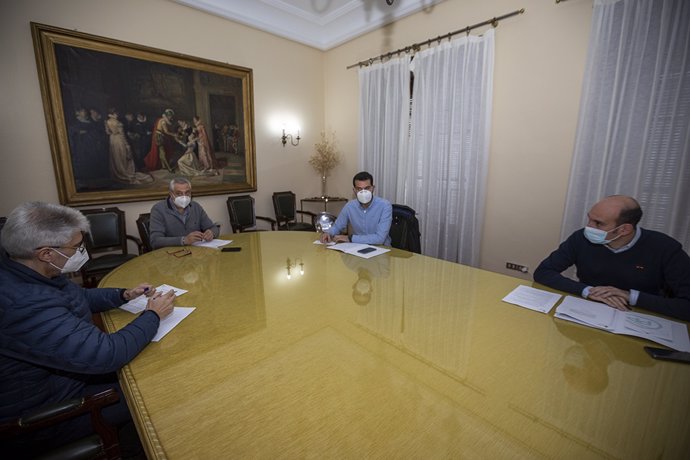 Reunión de la Junta de Portavoces de la Diputación de Cáceres