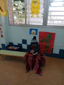 Alumno de un colegio de Almería